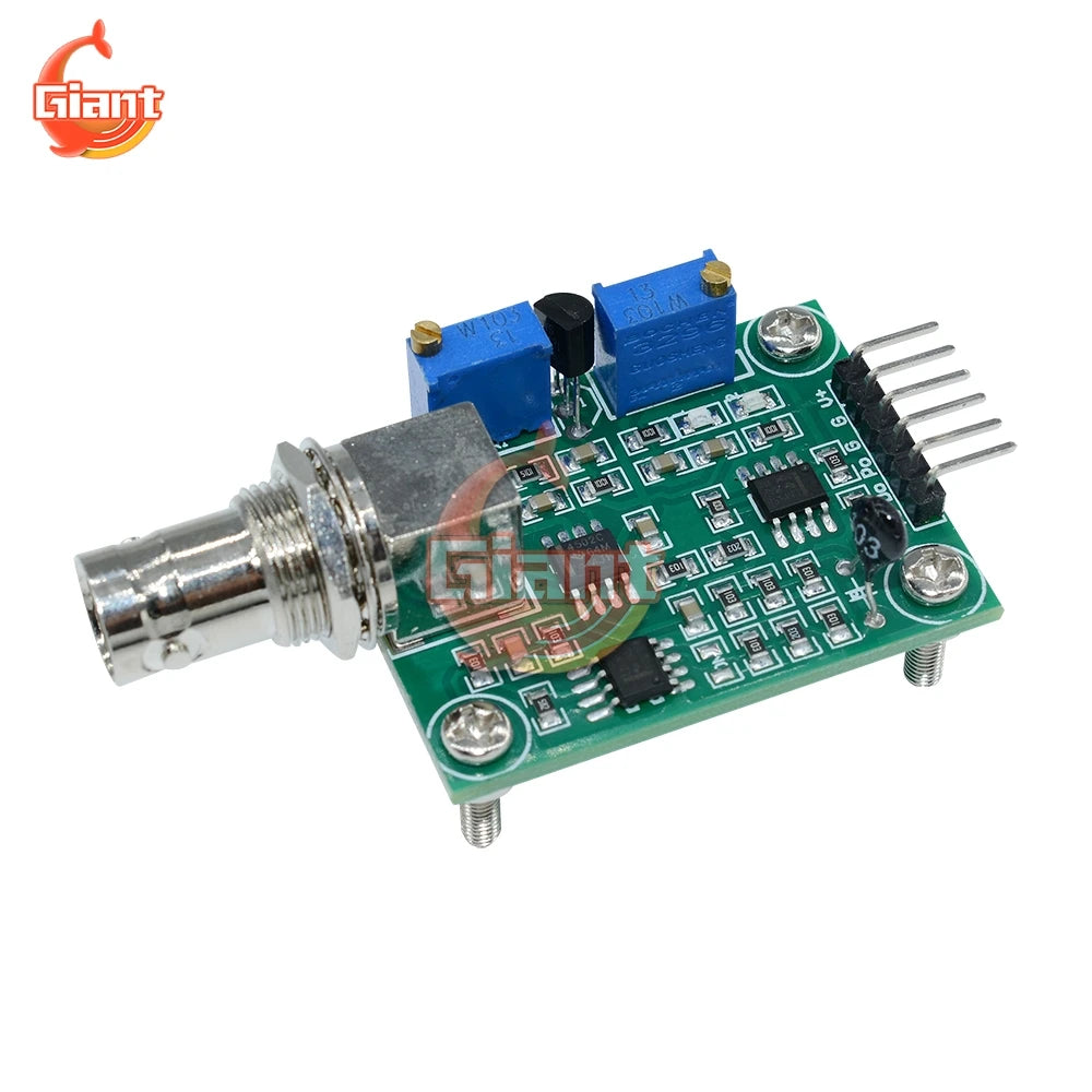 PH4502C Liquid PH Value Detection Detect Sensor Module Monitoring Control Test Module + BNC PH Electrode Probe + DS18B20 Cable