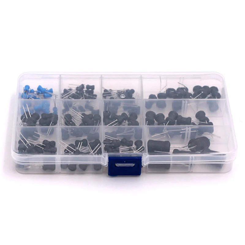 145PCS/Sets 8*10mm Inductance Power Inductor Kit 4.7UH 10UH 22UH 33UH 47UH 68UH 100UH 220UH 330uh 470uh 680uh 1MH 10MH Inductors