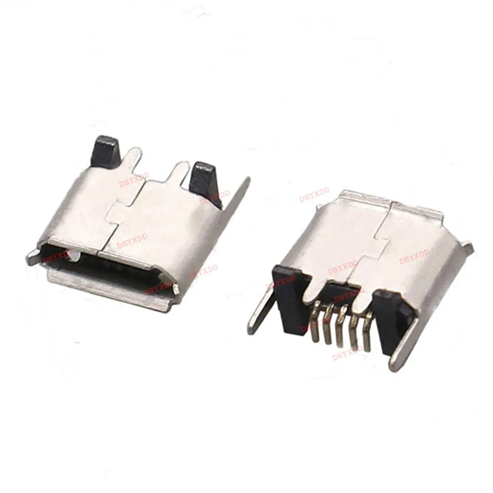 2-10pcs Micro Mini USB Jack Socket Charging Port Dock for Alpha 200 Garmin Edge 820 Garmin Edge 520 5P Connector Replacement