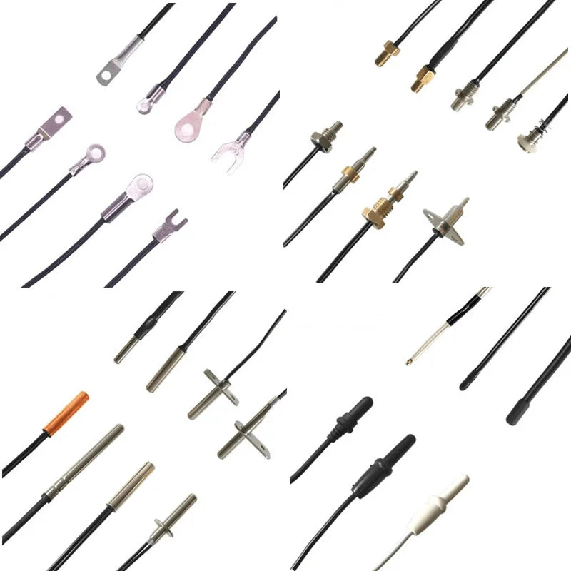 M4 Surface Fixed Temperature Probe NTC -5K 10K 15K 20K 50K 100K Thermistor Negative Temperature Coefficient Probe 25CM 30CM