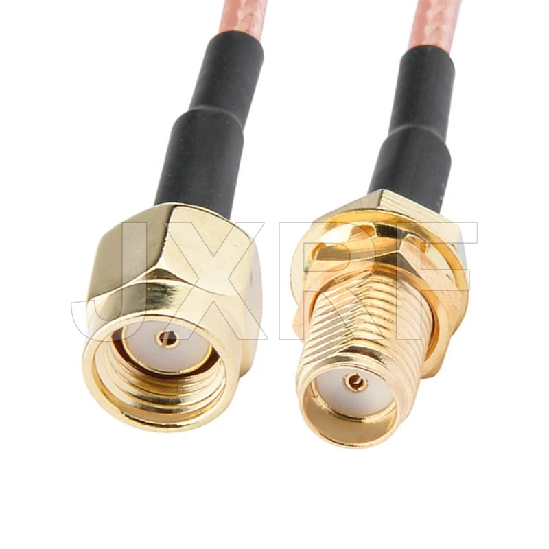 Factory Sales RF Coaxial Cable SMA to SMA Connector SMA Male to RP-SMA Male Jack RG316 Pigtail Cable 15cm