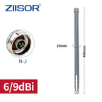 Outdoor 2.4GHz 5.8GHz Wifi Antenna Dual Band N Male Fiberglass 5G Antennas Wifi Extender for Hotspot 2.4 GHz Router