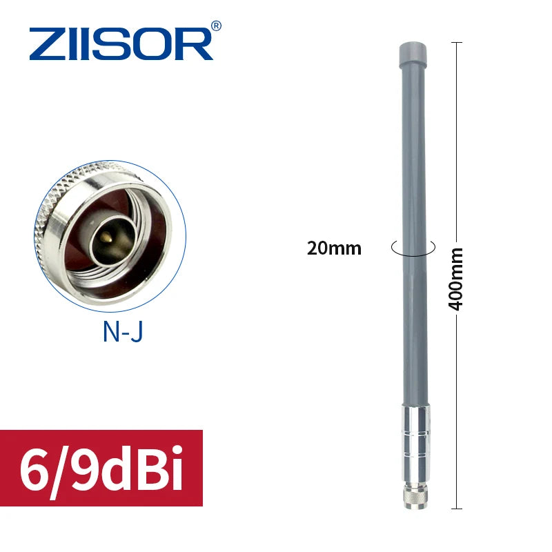Outdoor 2.4GHz 5.8GHz Wifi Antenna Dual Band N Male Fiberglass 5G Antennas Wifi Extender for Hotspot 2.4 GHz Router
