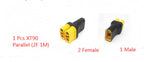 1PCS Deans T Plug  EC3 EC5 XT60 XT90 Parallel Serial Adapter Lipo Battery Converter Connector Plug DIY RC Model accessories