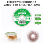 LUXIANZI 1.5M/3M Desoldering Braid Solder Wire Tin Removal Tape Copper Soldering Wick Welding Repair Tool 1.5/2/2.5/3/3.5/4.0mm