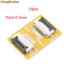 ChengHaoRan 1pc FPC FFC Flexible Flat Cable Extension Board 0.5 Pitch 6pin 10pin 12pin 24pin 30pin 40pin 50pin 60pin Connector