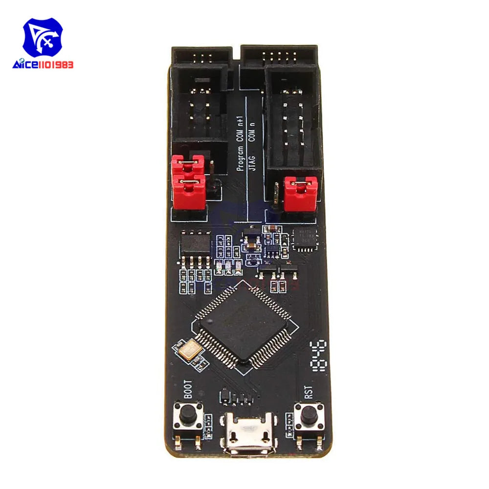 diymore ESP-Prog Development Board Debugger Programmer Downloader Micro USB 5V Output with JTAG Cable for Arduino ESP32