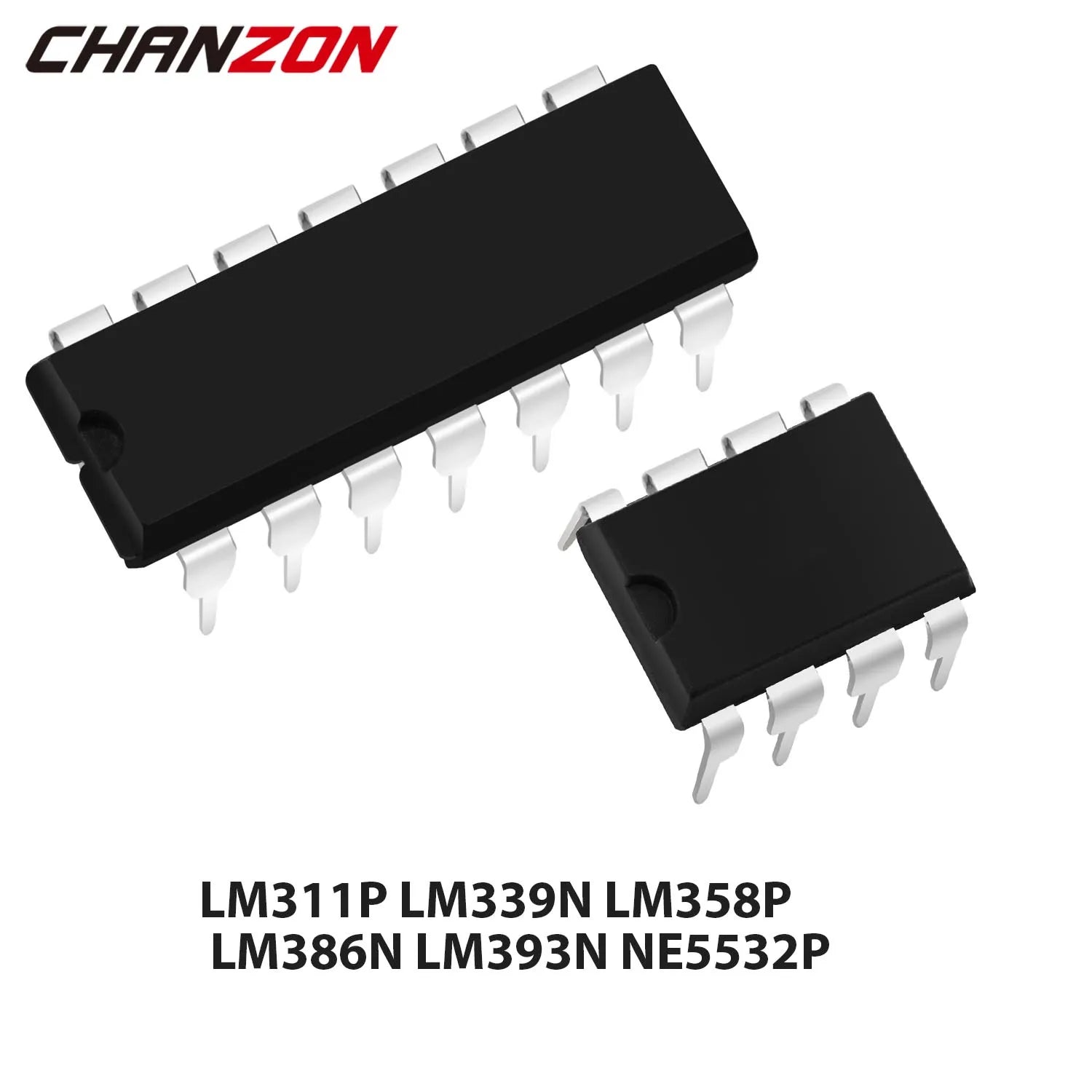 10PCS LM311P DIP8 LM311 DIP LM339N DIP14 LM339 LM358P LM358 LM358N LM386N LM386 LM393P LM393N LM393 NE5532P NE5532 IC Original