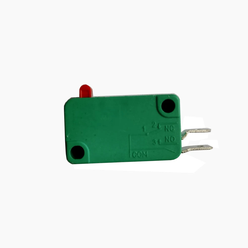 10pcs Microswitch Sensitive Micro Switches Red Black Button NO 16A 125V/250VAC KW7-0-AF for Special High-Current Welding Torch