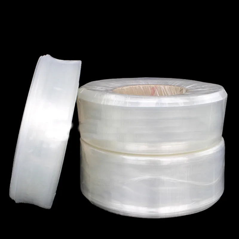 10 Meter/Lot Heat Shrink Tube 2:1 Clear Transparent Tubing Shrinkable Wrap 1mm - 60mm Cable Sleeve Wire