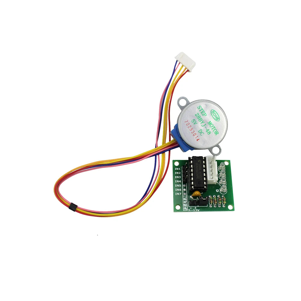 Smart Electronics 28BYJ-48 5V 4 Phase DC Gear Stepper Motor + ULN2003 Driver Board For Arduino DIY Kit