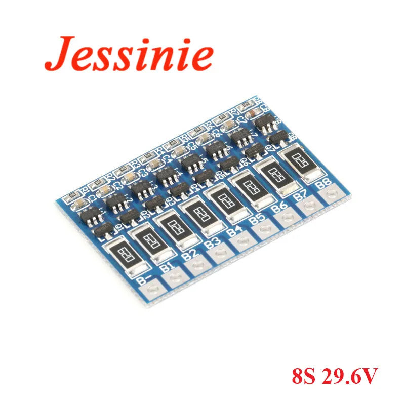 BMS 3S 4S 5S 6S 7S 8S 18650 Balance Function Lithium Battery Charger Protection Board Module Li-ion Lipo PCB Charging Equalizer