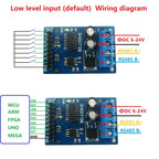 8 Digital Switch RS485 Acquisition Board TTL LvTTL CMOS IO for PLC Expand Relay Industrial Automation