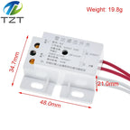 New 220V AC 50Hz Auto Infrared Sensor Switch PIR Microwave Radar Body Motion Sensor Module Adjustable For Time Distance Range