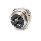 1/5Pcs GX16 2/3/4/5/6/7/8 Pin 16mm Circular Aviation Male Socket Plug Wire Panel Connector Adapter