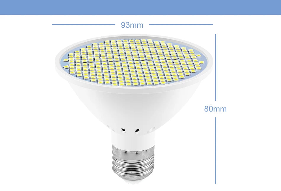 LED Bulb E27 Spotlight 220V Lamp 30W 50W 80W Warm White Light Bulb LED Chandelier 110V Ceiling Lamp For Home Living Room Bedroom