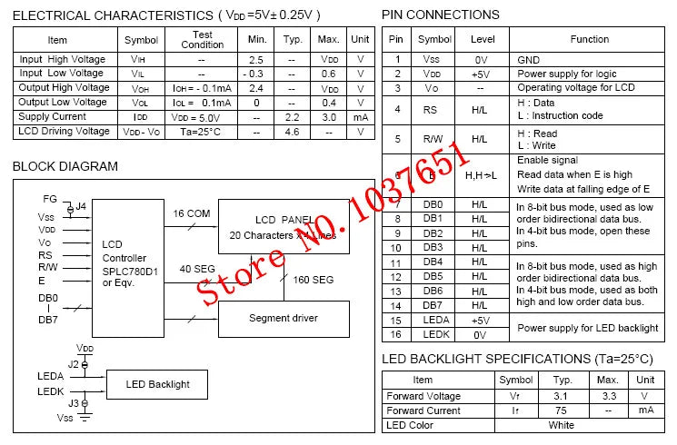 Big Large 20x4 2004  Lcd Display 146*62.5mm HD44780 LC2042 instead AC204B SBS02004A0 good quality