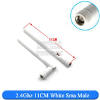 2PCS 2.4Ghz 3dbi WIFI Antenna 2.4G RP SMA Male Universal Antennas Amplifier WLAN Router Antenne Booster 2400-2500mhz