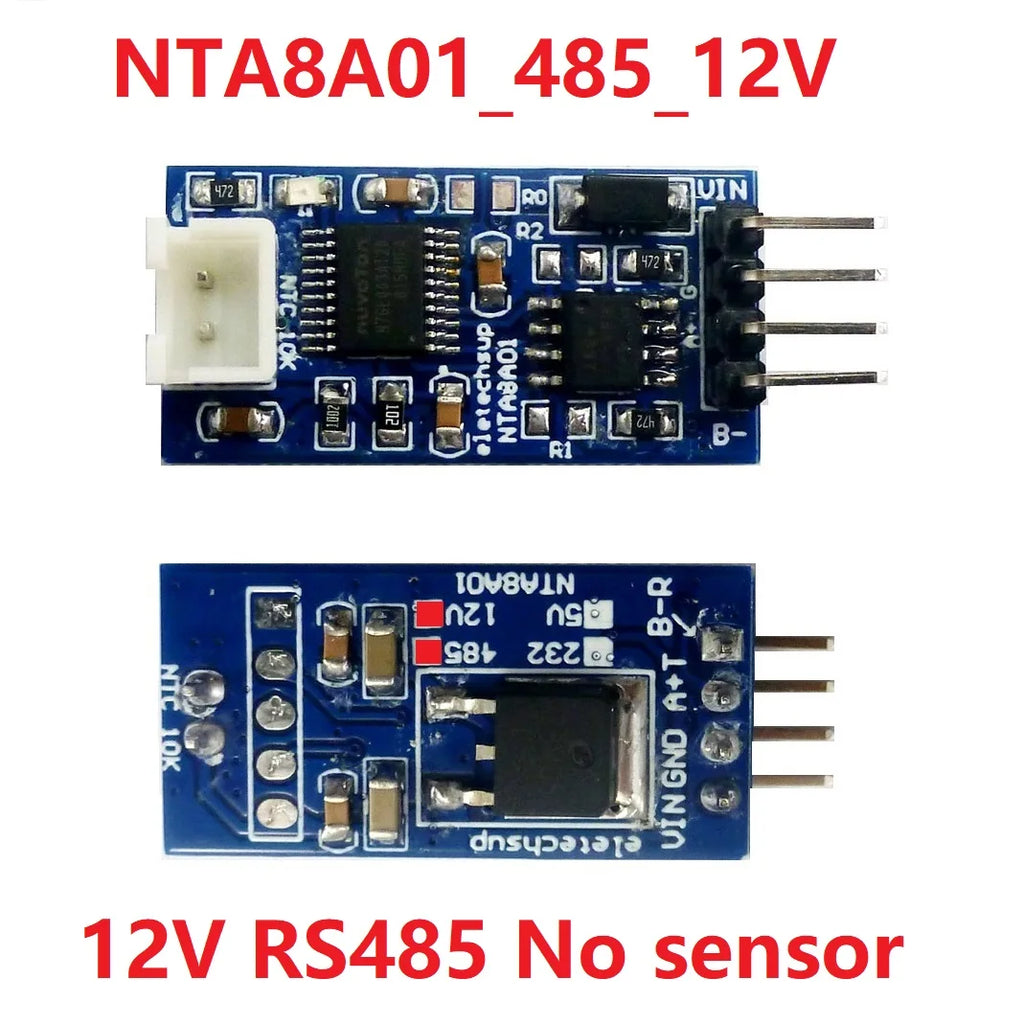 DC 5V 12V 24V RS485 RS232 TTL Modbus Rtu NTC Thermistor Temperature Sensor Remote acquisition monitor Module B3950 10K 1%