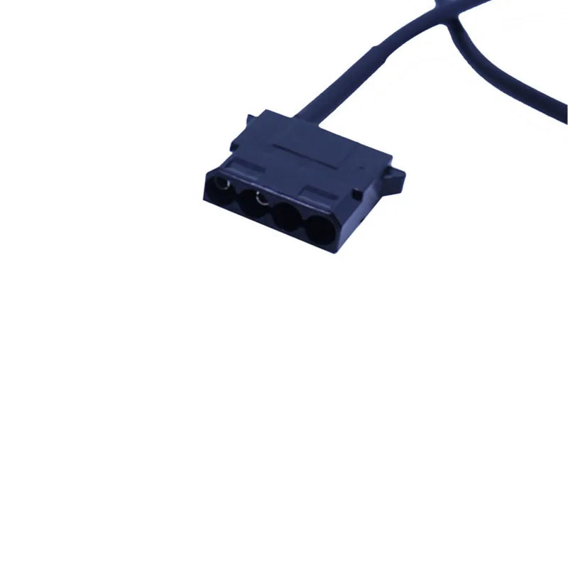 USB to Big 4 Pin Molex Fan Power Cable Computer Case Adapter Cord 12V 4Pin Female to 5V USB Male USB Adapter Cable