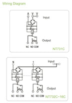 GEYA 4 Channel Relay Module 1 SPDT DIN Rail Mount 12V 24V DC/AC Interface Relay Module 220V 230V 5VDC
