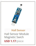 Rotary Hall Angle Sensor|0-360 Degree|Full Circle without Dead Angle|Magnetism|P3022-V1-CW360