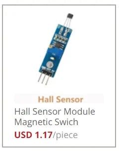 Rotary Hall Angle Sensor|0-360 Degree|Full Circle without Dead Angle|Magnetism|P3022-V1-CW360