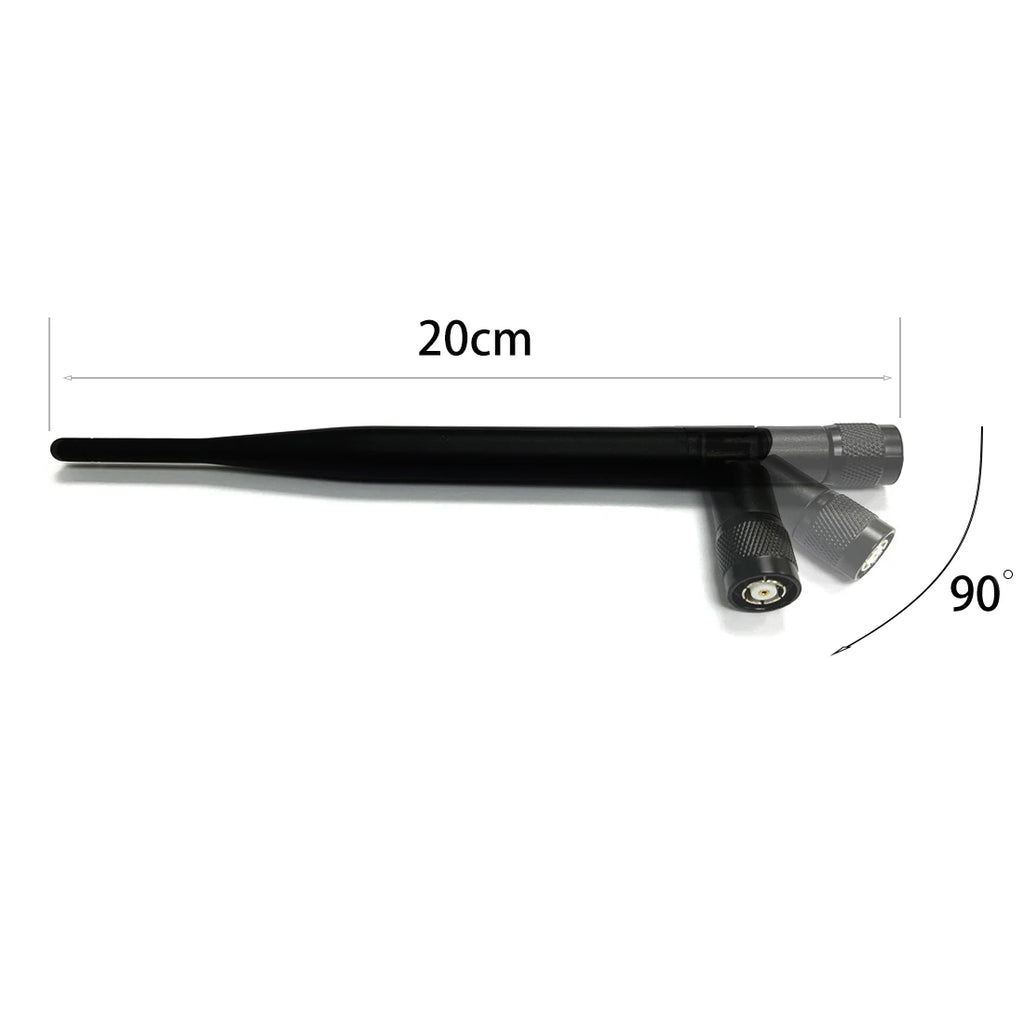 2.4Ghz/5.8Ghz WIFI Dual Band Antenna 6dBi RP TNC Male OMNI 20cm for Wirless Router Signal Booster NEW Wholesale