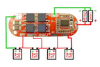 1S 2S 3S 4S 3A 10A 20A 30A Li-ion Lithium Battery 18650 Charger PCB 11.1V BMS Protection Board For Drill Motor Lipo Cell Module