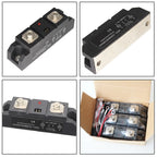 Industrial Class SSR switch module 60A 80A 100A 120A DC to AC or AC to AC Load voltage 480V Single phase Solid state relay
