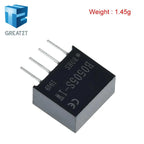 GREATZT 1/5Pcs B0505S-1W 5V to 5V converter DC DC power module converter 1000VDC Isolation