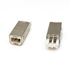 10pcs USB 2.0/3.0 Type B Female Plug Jack USB-B Right Angle AF Socket Printer Interface Soldering PCB Connector