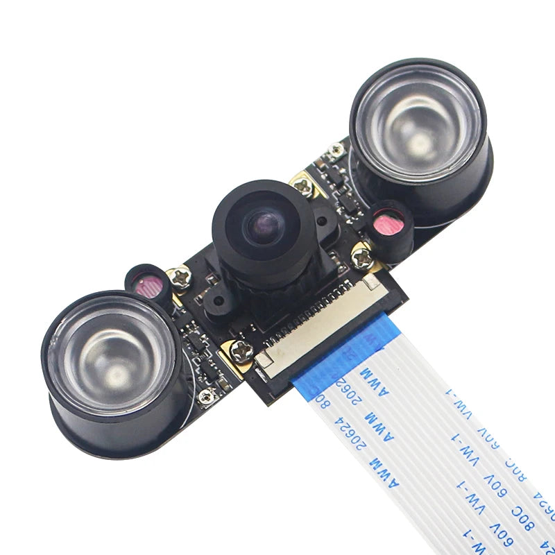 Raspberry Pi 5 8MP Camera Night Vision 160° FOV IMX219 Camera Optional Infrared IR LED for Jetson Nano RPI 5 Pi5