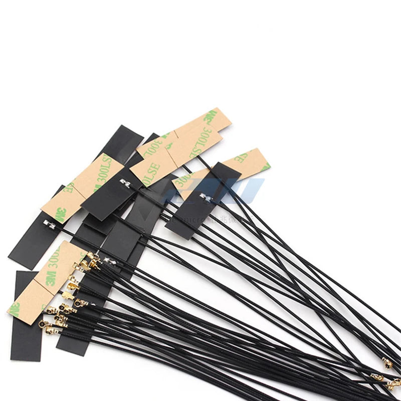 5 PCS/LOT WiFi 2.4G High Gain 5dbi , Built-in Flexible FPC Soft Antenna ZigBee Ipx4  Bluetooth Module IPX1/IPX4-K Patch Anten