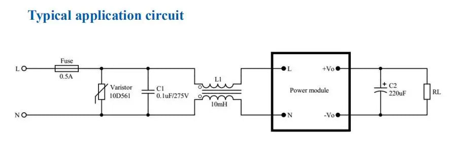 Sample Order Low Cost Hilink HLK-5M05 5W 5V 1A  AC DC  Step-Down Power Supply Module