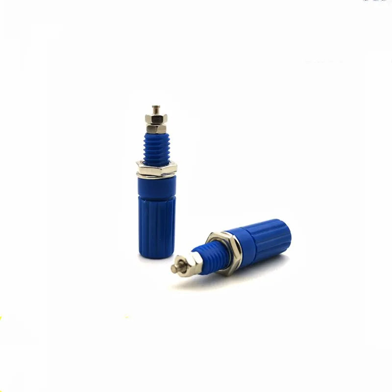5/10PCS 4mm Banana Socket M3*45 Binding Post Nut Banana Plug Jack Electrical Connector Terminal DIY Parts