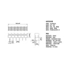 5/10/20Pcs KF1000 PCB Screw Terminals Block Connector 10.0mm Pitch 2/3/4Pin Straight Pin Barrier Terminal Block Connector