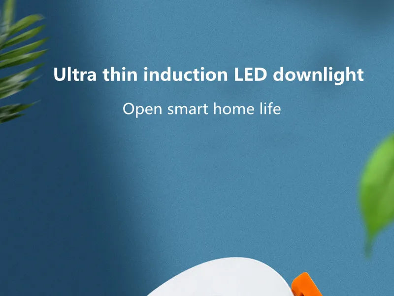 LED Downlight Smart Infrared Induction LED Ceiling Spot light 3W 5W 9W 18W 20W 220V Motion Sensor Recessed Round LED Panel Light