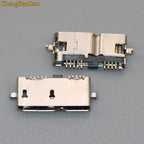 ChengHaoRan 1pcs Micro USB 3.0 Jack 10pin Female Sockect Tail Charging Port Mobile Hard Disk Interface Micro Connector
