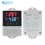 AC 110V-220V DTC3200 LED Microcomputer Intelligent Temperature and Humidity Controller Thermometer Hygrometer SHT20 Sensor Probe