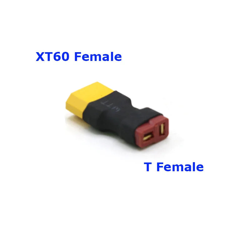 Adapter XT30 XT60 XT90 Traxxas T Plug Deans EC5 EC3 Female to Male HXT 4MM Connectors Plug RC Lipo Battery Control Parts DIY