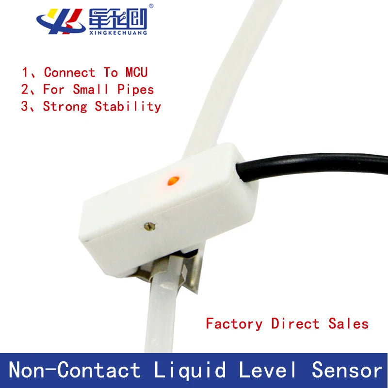 XKC-Y26A Non-contact Water Capacitive Liquid Level Detection Sensor for 4-11mm Small Pipes