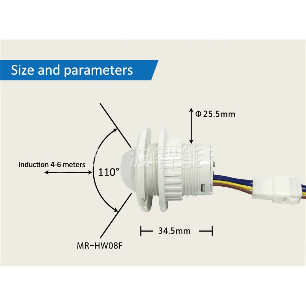 Waterproof Sensitive Auto Photo Switch AS-20 DC 12V AC 110V 220V 10A On/Off Photocell Street Light Switch Sensor Switch Tools