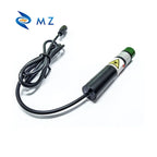 Adjustable Focusing D18mm 520nm 80mw 5/12/24V Green Line 110DEG Laser Diode Module Industrial Grade CW Drive Type