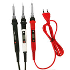 80W Digital Electric Soldering Iron Set Kit Temperature Adjustable 220V 110V  Ceramic Heater Soldering Tips Welding Tool  set