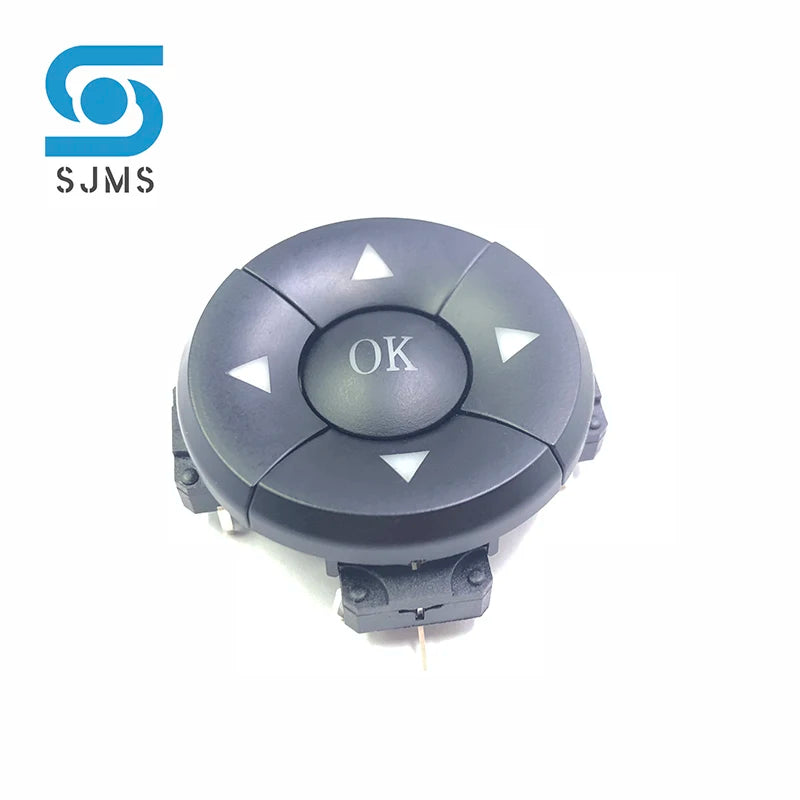 1set A14 cap 5 way direction Combination switch with Arrow OK button 12*12*7.3mm DIP with light Micro Tactile Button switch