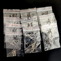 10Kind 100Pcs/lot 3.6*10mm 250V Double Pin Fast blow Glass Fuse Fith Lead Wire Mix Set 0.5A 1A 2A 3A 3.15A 4A 5A 6.3A 8A 10A