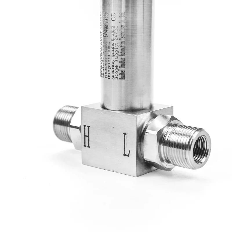 Waterproof Pressure Sensor With 0.1~6 Mpa Test Range 0.5% Accuracy and Diffused Silicon Core Differential Pressure Sensor