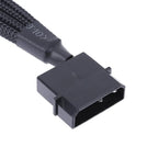 4-Pin Molex to 1/2/3/4/5 X 3 Pin / 4 Pin PMW 12V PC Case Computer Cooler Cooling Fan Splitter Y Power Adapter Cable