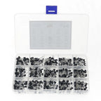 600pcs 15Values Transistor Set TO-92 30-160V 50-1000mA NPN PNP Assorted kit